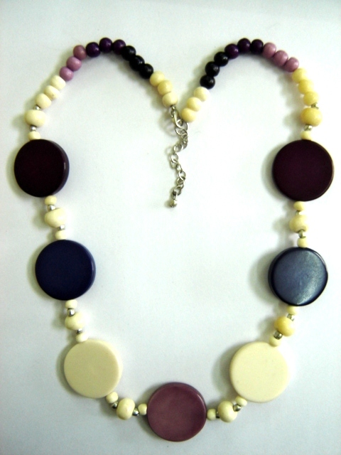 Carved Imitation Necklace - Imitation Beads, 16-18 Inches, Multicolor | Stylish, Lightweight, Comfortable, Attractive Design
