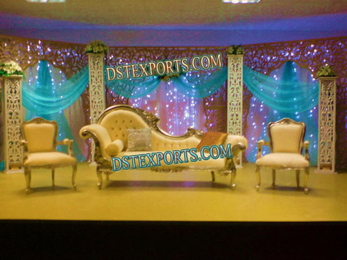 Asian Wedding Stage With Italian Furniture