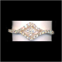 Diamond Flower Ring