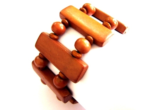 Wooden Bead Bracelet