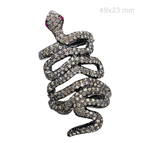 Gold Diamond Pink Tourmaline Ring