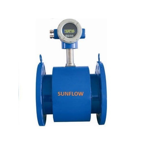 Blue Electromagnetic Flow Meter