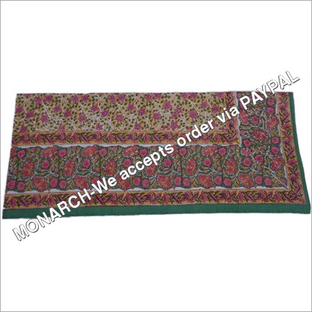 Mughal flower Single Bedsheets