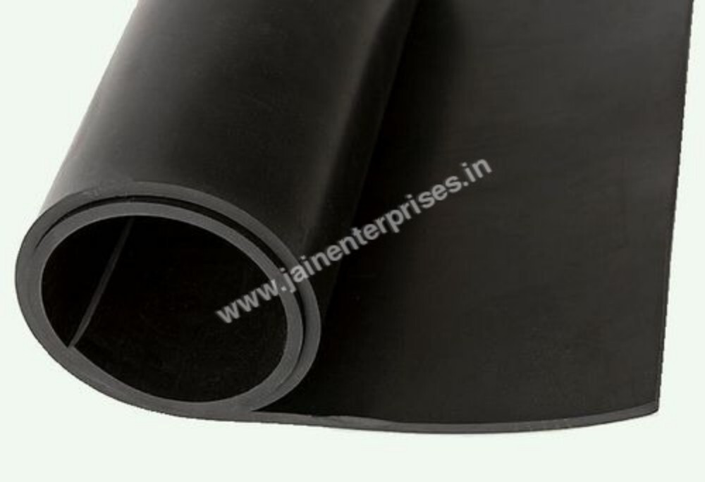 Nitrile Rubber Sheet - 0.5mm-50mm Thickness, Up to 1200mm Width, Black Color | Oil Resistant, High Elongation, Smooth or Fabric Finish