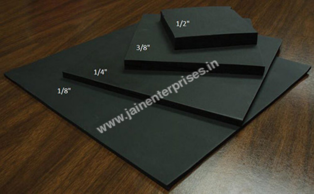 Viton Rubber Sheets - 1-10 mm Thickness, Black | Oil Resistant, Lightweight, High Temperature Range -10Â°C to 225Â°C, Ideal for Seals and Gaskets