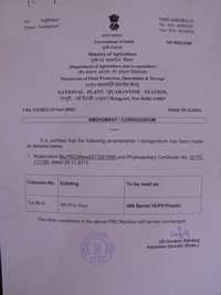 Phytosanitary Certificate For Poly Bags