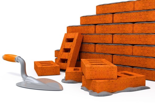 Building Ceramic Bricks - Natural Slate, Rectangular Shape, Red Color | Abrasion Resistance, Fire Brick, Chemical Resistance, Thermal Resistant, Easy to Fix