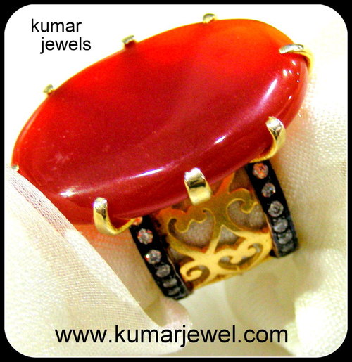 Big Ruby Stone Ring.