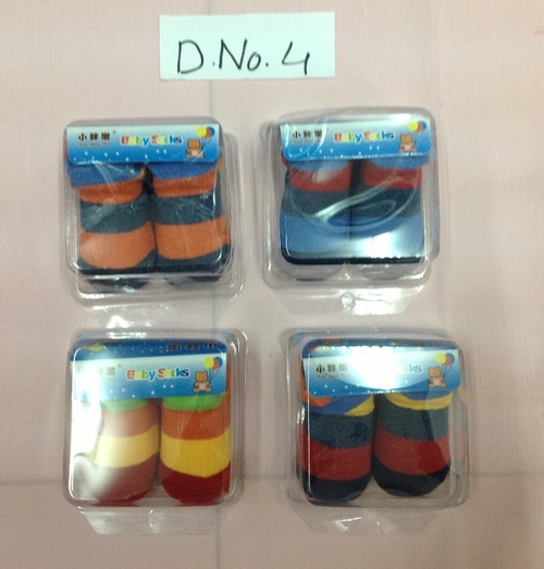Baby Colored Socks Booties