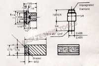 DIAMOND GRIT IMPREGNATED TOOLS