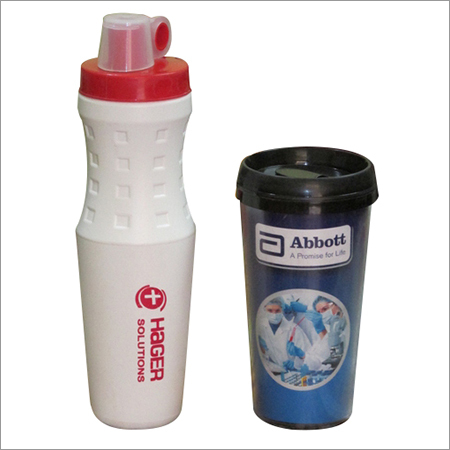 Water Shipper - Plastic 500ml 7cm x 20cm White | Leak Proof Durable Lightweight Flip Top Lid