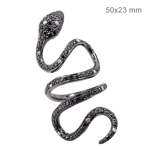 Sterling Silver Pink Tourmaline Diamond Ring