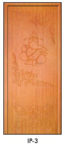 Teak Pooja Doors (IP-3)