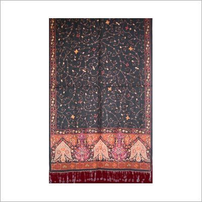 Woolen Kashmiri Embroidered Stole