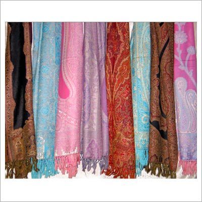 Woolen Cut Jamawar Stole
