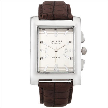Leather Mens Wrist Watch