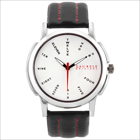 Mens Leather Watch