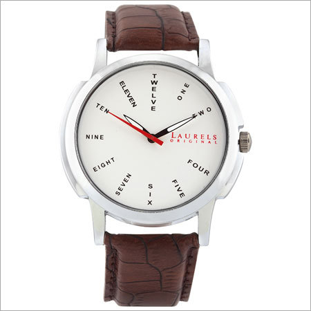 Mens Leather Belt Watch