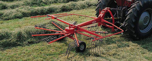 Mounted Gyrorakes - GA 300 GM | 3-point Hitch, 3.2m Working Width, One Rotor, Three Tines per Arm, Fully Enclosed Gearbox, Efficient Raking