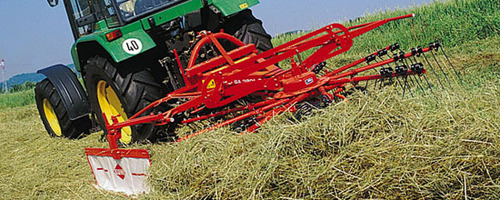 Mounted Gyrorakes - 3.2m Working Width, 1 Rotor, 3 Tines Per Arm | Durable Design, Easy Transport, Versatile Mounting, Efficient Cutting