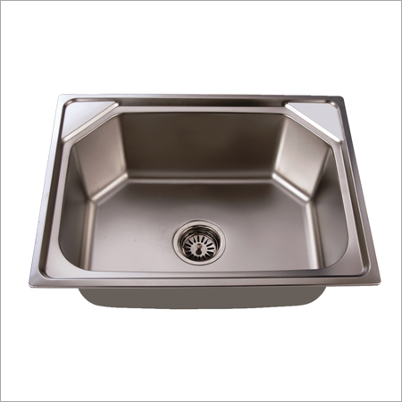 Silver Designer Kitchen Steel Sink