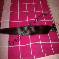 Indian Virgin Machine Weft Hair Used By: Girls