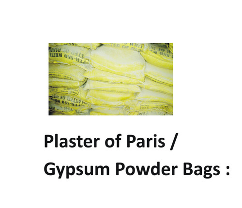 Gypsum & Plaster of Paris Bags