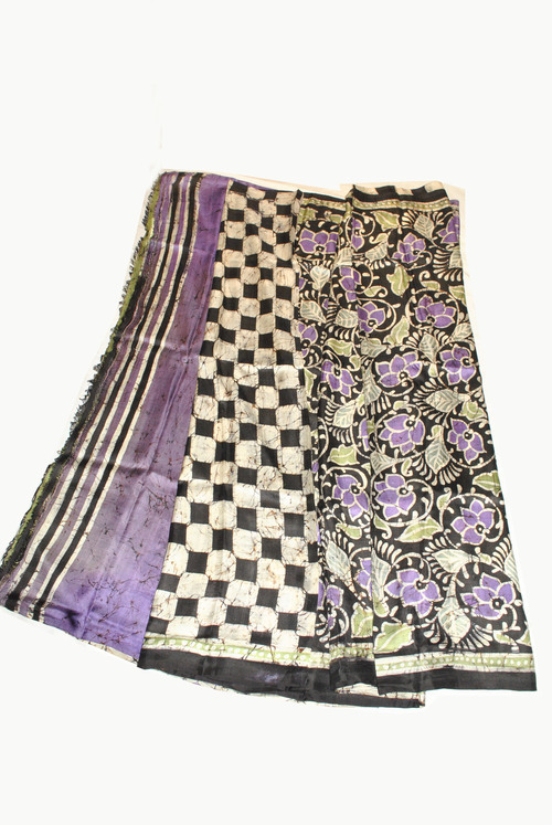 Hand batik silk