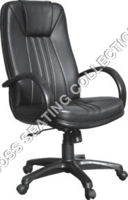 Black Push Back Manager Chair