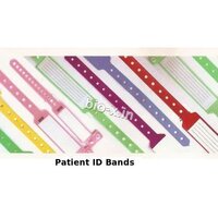Patient Id Bands - Plastic Material, Adult Size, Multiple Color Options (blue, Pink, Yellow, Red, Orange, Black, White, Purple, Green) | Lightweight, Soft Vinyl, Water-resistant, Barcode Scanning Compatible
