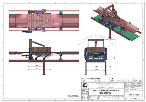 V-Plough Feeder / Diverter