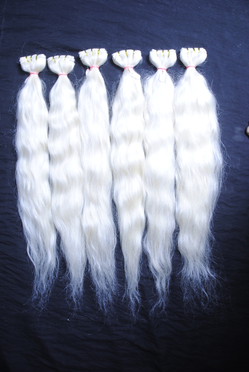 White Human Hair