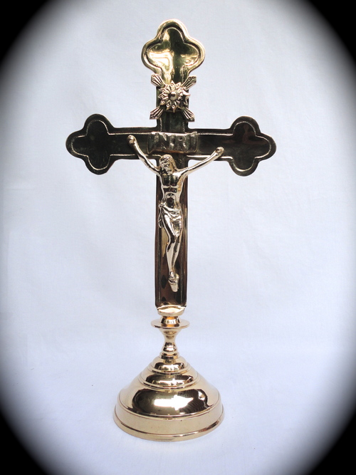 Brass Jesus Cross By SHILPA SHREE