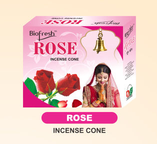 Rose Incense Cone