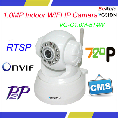1.0MP Indoor WIFI IP Camera