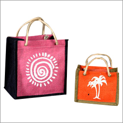 100% Printed Jute Bag