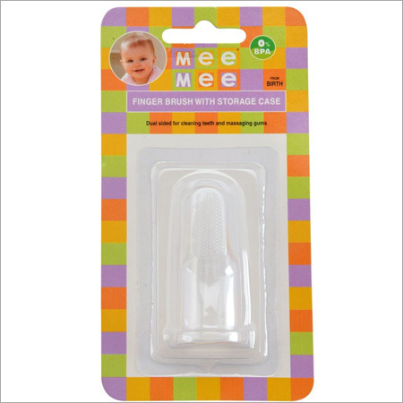 Finger Toothbrush With Storage Case(Mm 3874)