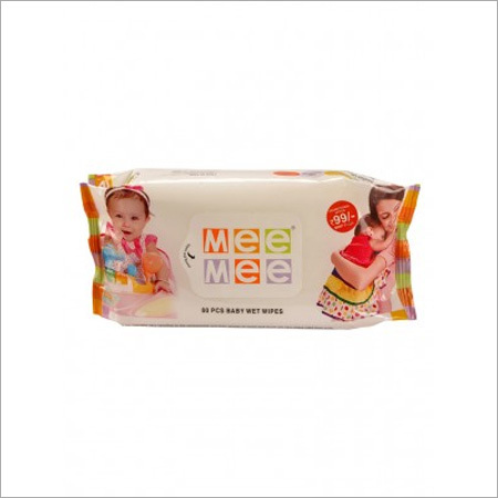 Baby Wet Wipes With Aloe Extracts ( 80Pcs) (Pack Of 3) (Mm 33016)(Mm 33016)