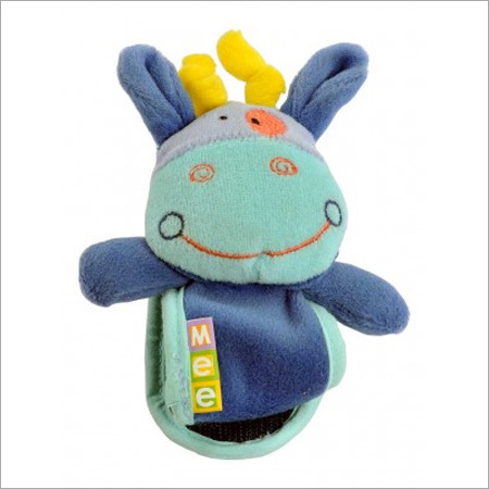 Soft & Stylish Wrist Buddy (Mm 3769) - Velvet, Small, Blue, Orange, Pink | Soft Fabric, Sensory Stimulation, Versatile Use