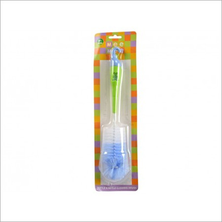 Fully Rounded Cleaning Brush (Mm 3880) - Nylon 25cm Blue | Soft Bristles Detachable Brush Hanging Hook