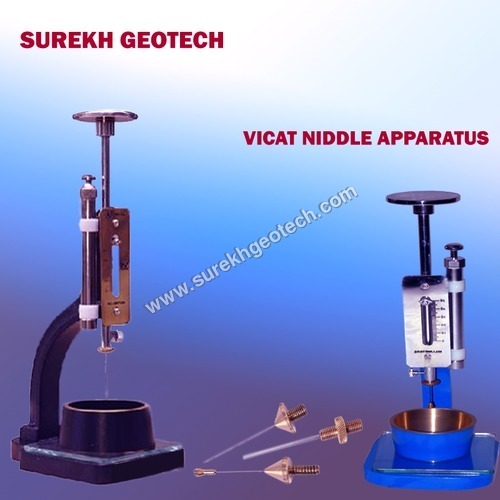 Vicat Needle Apparatus with Dashpot