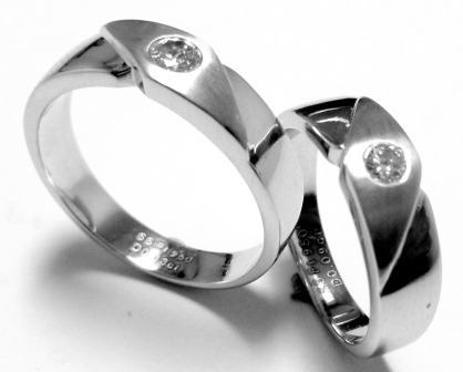Platinum Couple Ring
