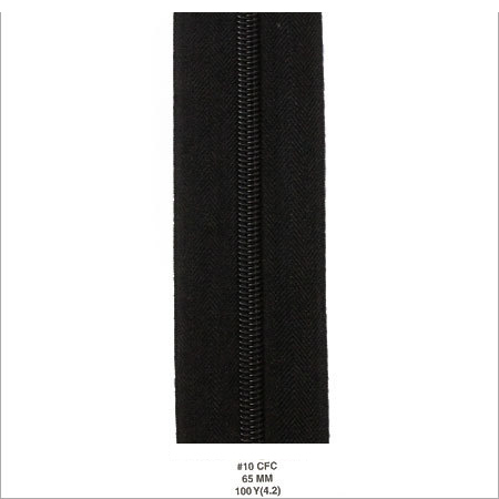 CFC Gold Zip - Nylon, 50cm, Black, 5mm | Durable, Reliable, Smooth, Versatile, Lightweight