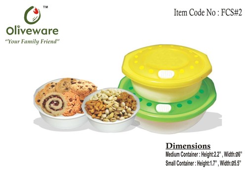 Food Containers (Set of 2)