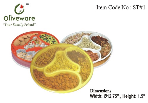 Multipurpose Storage and Serving Tray