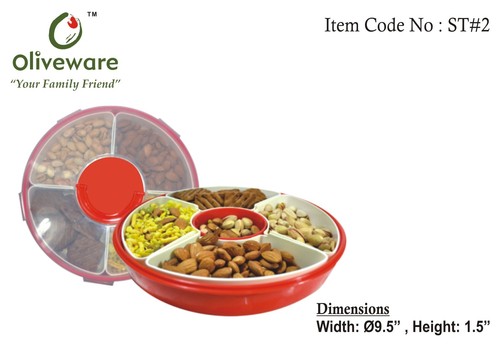 Multipurpose Storage and Serving Tray