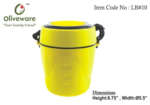 Lunch box with two containers