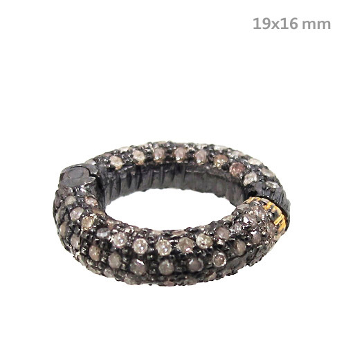 Pave Diamond Gold Finding