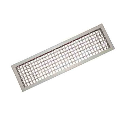 Double Louvered Linear Grille