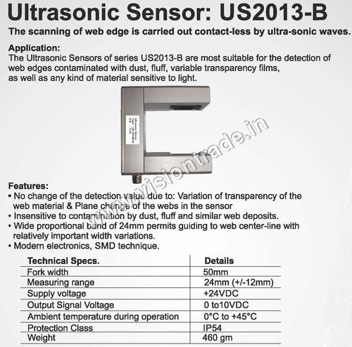 Bst Make Ultrasonic Sensor - Phase: Single Phase